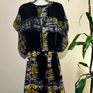 Busayo Graphic Print Sleeveless Dress, Size M (New, Never Worn)